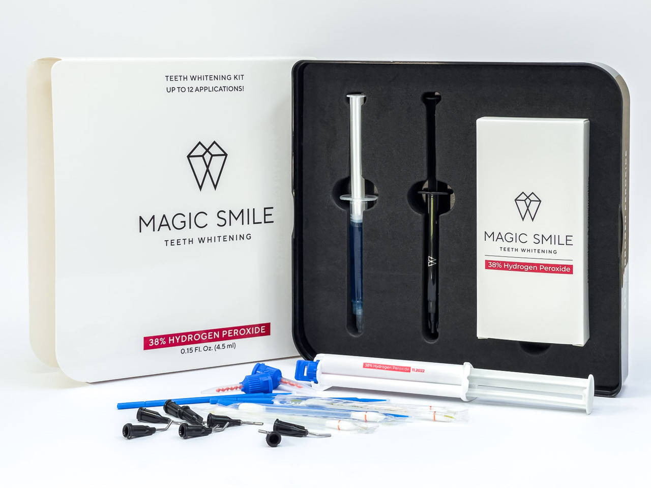 _ПЕРЕКИСЬ 38% MAGIC SMILE Набор для максимального отбеливания зубов. С коффердам и минералами.
_ПЕРЕКИСЬ 38% MAGIC SMILE Набор для максимального отбеливания зубов. С коффердам и минералами.