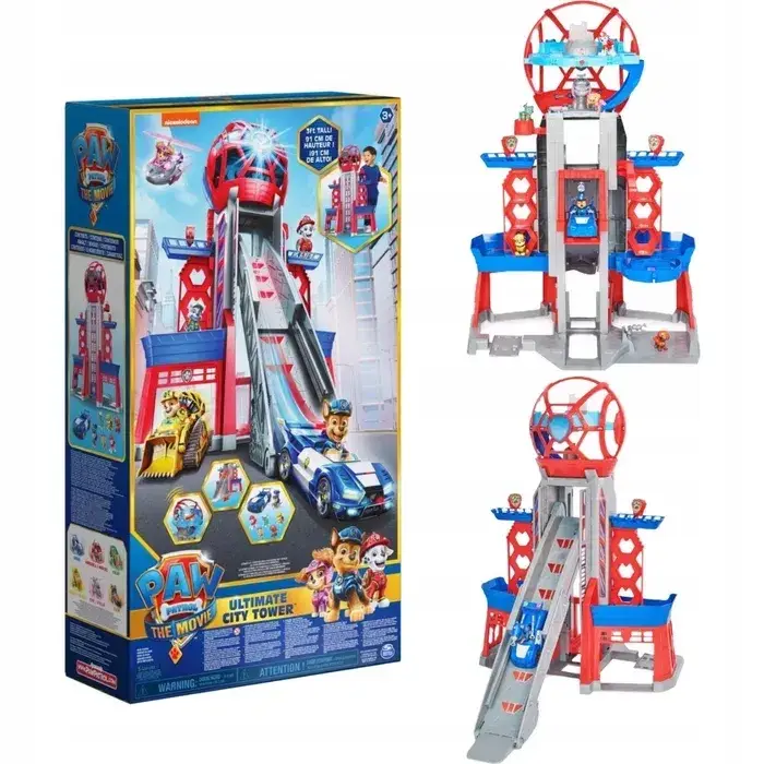 Игровой набор Paw Patrol Гигантская спасательная станция Щенячий патруль база Станция в Кино Movie
Игровой набор Paw Patrol Гигантская спасательная станция Щенячий патруль база Станция в Кино Movie