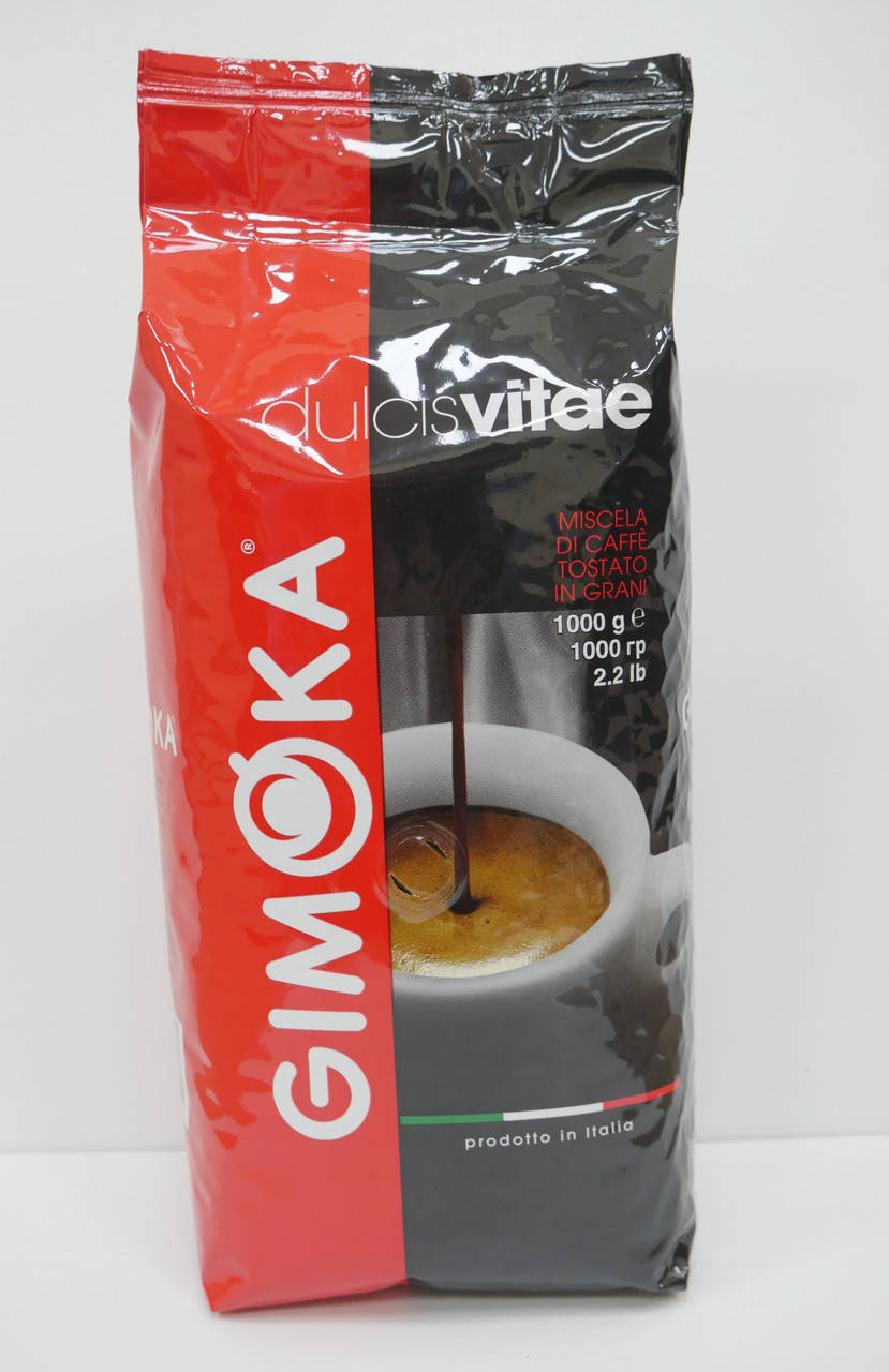 Кофе в зернах итальянский зерновой кофе Gimoka Dulcis Vitae Джимока Дольче Вита 1 кг ОПТ от 6 пачек Оригинал
Кофе в зернах итальянский зерновой кофе Gimoka Dulcis Vitae Джимока Дольче Вита 1 кг ОПТ от 6 пачек Оригинал