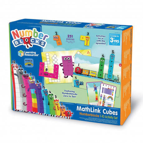 Набор математических кубиков "Весёлые мордашки". Серия Numberblocks Learning Resources, Разные цвета
Набор математических кубиков "Весёлые мордашки". Серия Numberblocks Learning Resources, Разные цвета
