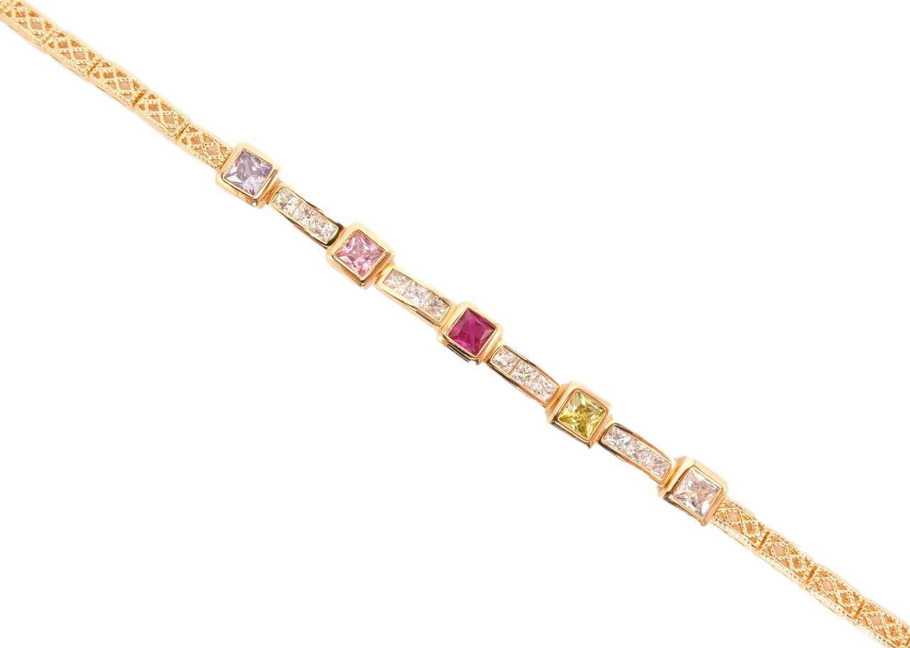 Браслет Xuping Позолота 18K "Квадраты и Прямоугольники Геометрический Узор с Кристаллами" размер 19,5 см х 4
Браслет Xuping Позолота 18K "Квадраты и Прямоугольники Геометрический Узор с Кристаллами" размер 19,5 см х 4