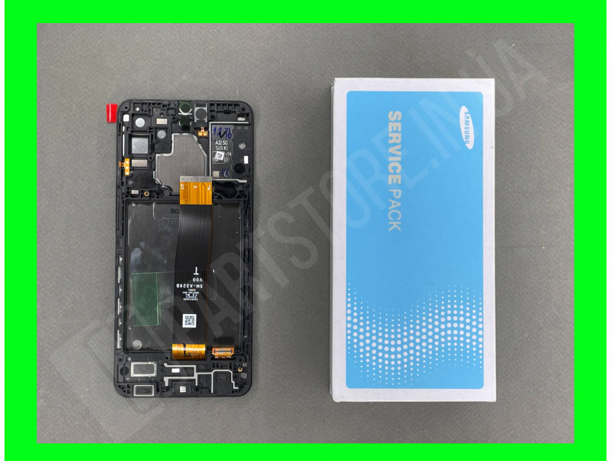 Дисплей Samsung A326 Black A32 5G 2021 (GH82-25121A) сервисный оригинал в сборе с рамкой, Черный
Дисплей Samsung A326 Black A32 5G 2021 (GH82-25121A) сервисный оригинал в сборе с рамкой, Черный