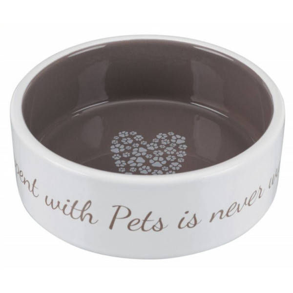 Trixie Pets Home Ceramic Bowl керамическая миска для животных кремовая-бежевая 0,3л, Бежевый
Trixie Pets Home Ceramic Bowl керамическая миска для животных кремовая-бежевая 0,3л, Бежевый