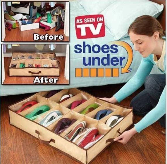 Органайзер для взуття Shoes Under, Організація взуття в шафі, Шузандер , Компактне зберігання взуття, Бежевый
Органайзер для взуття Shoes Under, Організація взуття в шафі, Шузандер , Компактне зберігання взуття, Бежевый