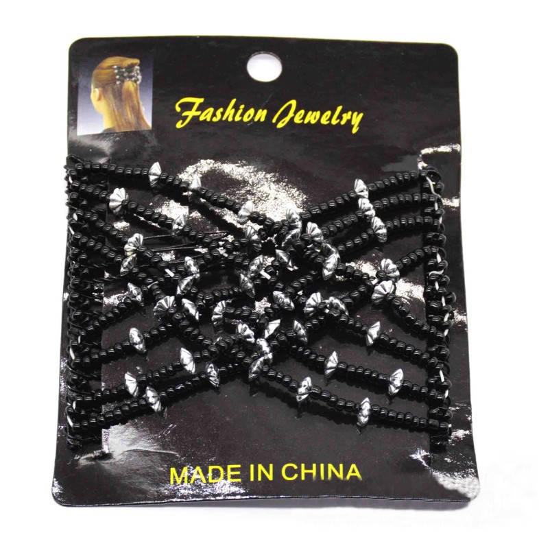 Монтера черная с серебристыми вставками, Черный
Монтера черная с серебристыми вставками, Черный