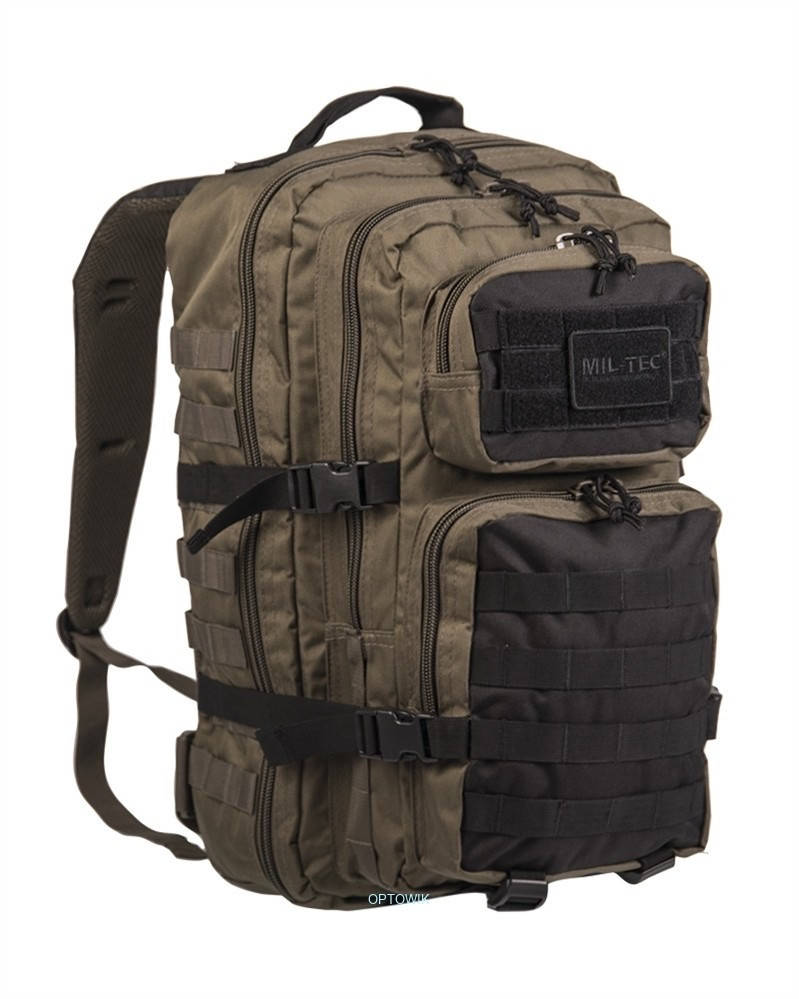 Рюкзак Тактические Mil-Tec RANGER GREEN BLACK BACKPACK US ASSAULT LARGE 36л, Оливковый 
Рюкзак Тактические Mil-Tec RANGER GREEN BLACK BACKPACK US ASSAULT LARGE 36л, Оливковый