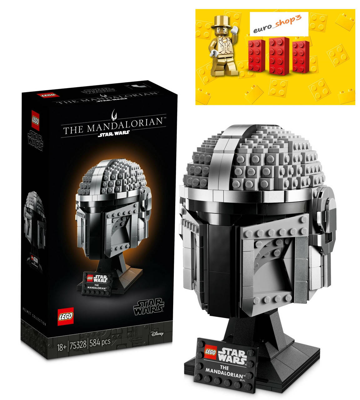 LEGO Star Wars Шолом Mandalorianina 75328
LEGO Star Wars Шолом Mandalorianina 75328