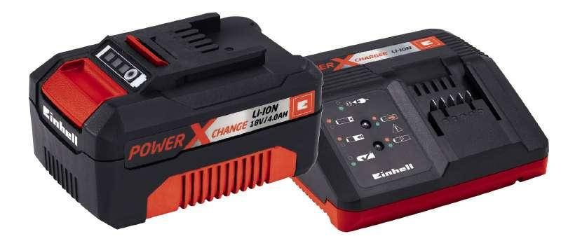 Батарея аккумуляторная 4Ач и зарядное устройство Einhell 18V 4,0Ач Starter-Kit Power-X-Change
Батарея аккумуляторная 4Ач и зарядное устройство Einhell 18V 4,0Ач Starter-Kit Power-X-Change