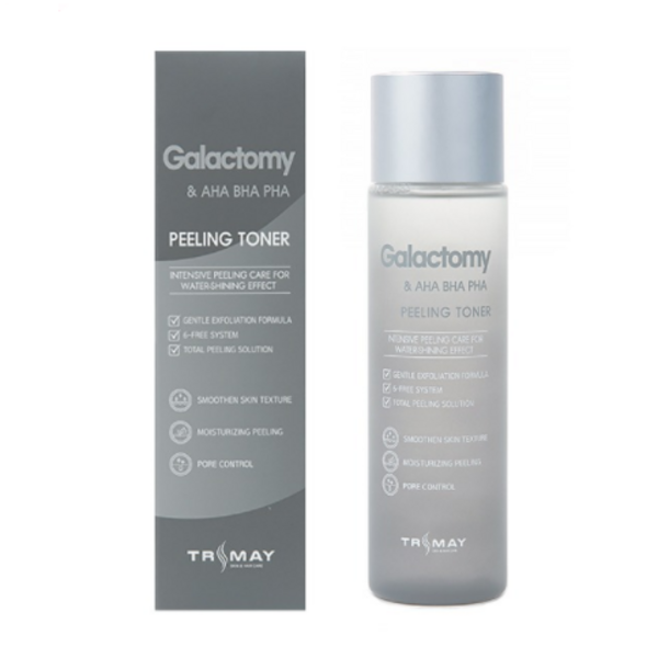 Пилинг-тонер с галактомисисом и кислотами Trimay Galactomy & AHA-BHA-PHA Peeling Toner 210 мл.
Пилинг-тонер с галактомисисом и кислотами Trimay Galactomy & AHA-BHA-PHA Peeling Toner 210 мл.
