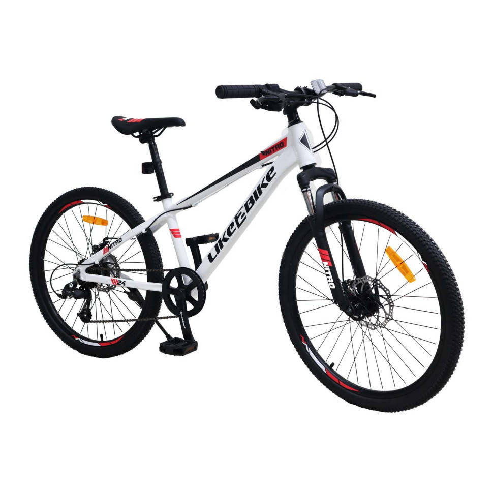 Велосипед подростковый двухколёсный 24" LIKE2BIKE Nitro белый матовый A212409, Разные цвета
Велосипед подростковый двухколёсный 24" LIKE2BIKE Nitro белый матовый A212409, Разные цвета