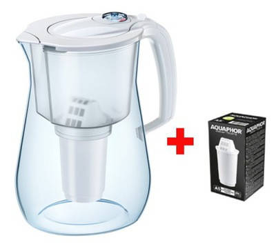 Фильтр-кувшин Аквафор Прованс 4,2 л. с 2-мя сменным модулями А5
Фильтр-кувшин Аквафор Прованс 4,2 л. с 2-мя сменным модулями А5
