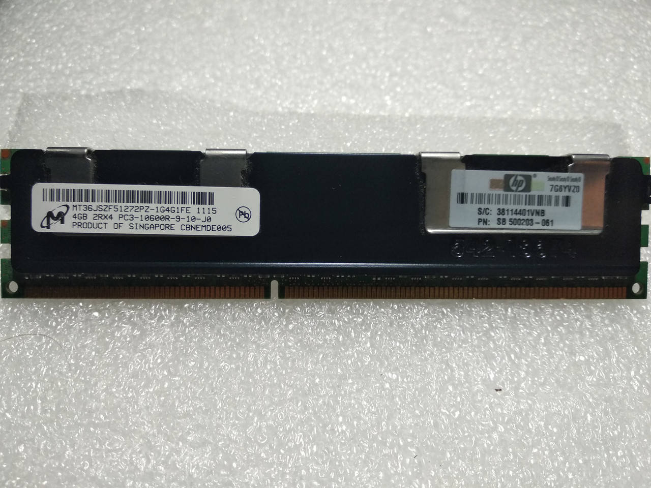 Серверная оперативная память 4gb Micron DDR3-1333Mhz PC3-10600R в радиаторах (Intel/AMD)
Серверная оперативная память 4gb Micron DDR3-1333Mhz PC3-10600R в радиаторах (Intel/AMD)