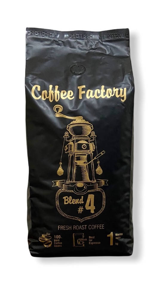 Кофе 1кг в зёрнах "Coffee Factory" (купаж 50% робусты и 50% арабики, Бразилия, зерновой) кава
Кофе 1кг в зёрнах "Coffee Factory" (купаж 50% робусты и 50% арабики, Бразилия, зерновой) кава