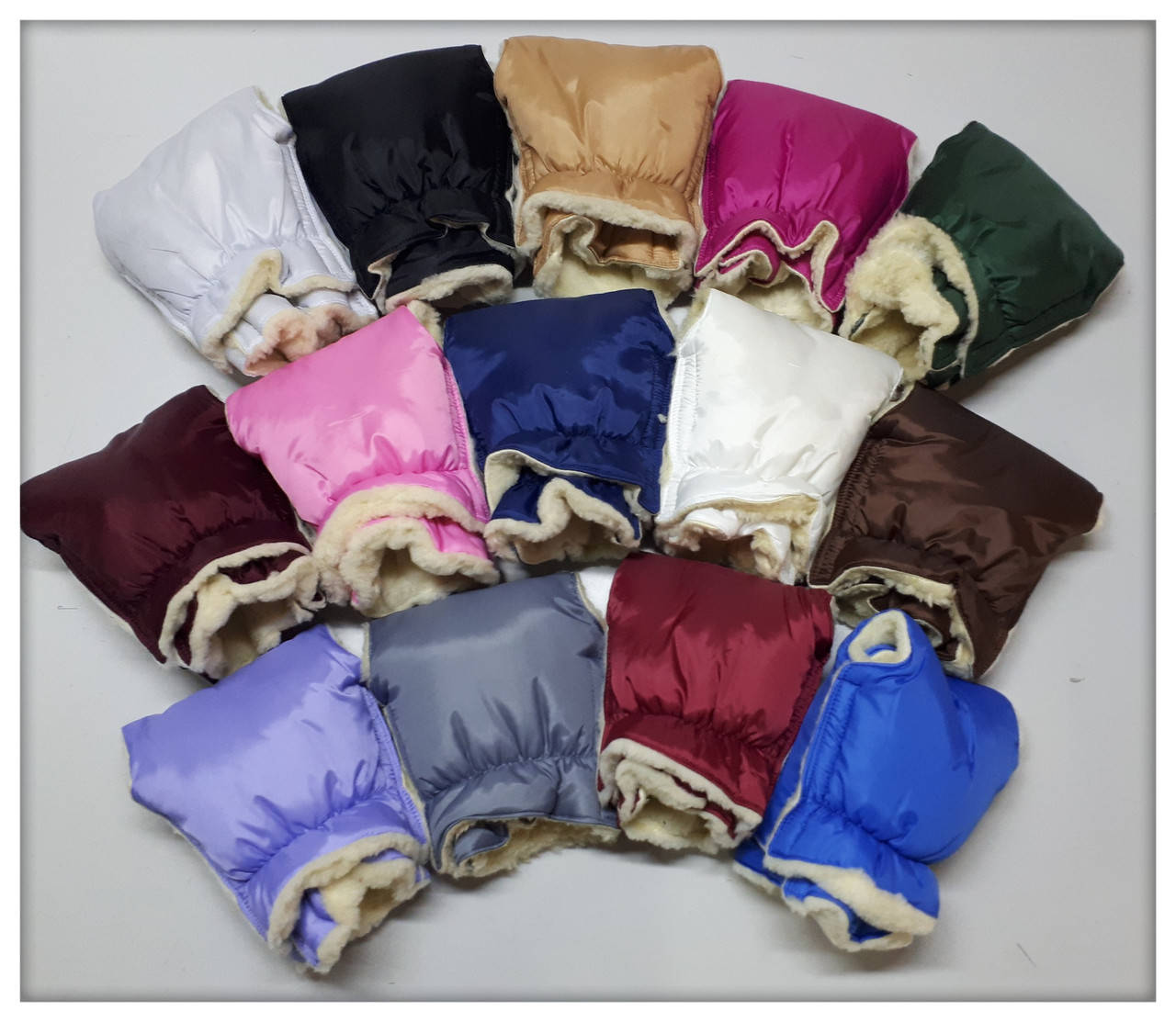 Муфта-рукавички для коляски., Разные цвета
Муфта-рукавички для коляски., Разные цвета