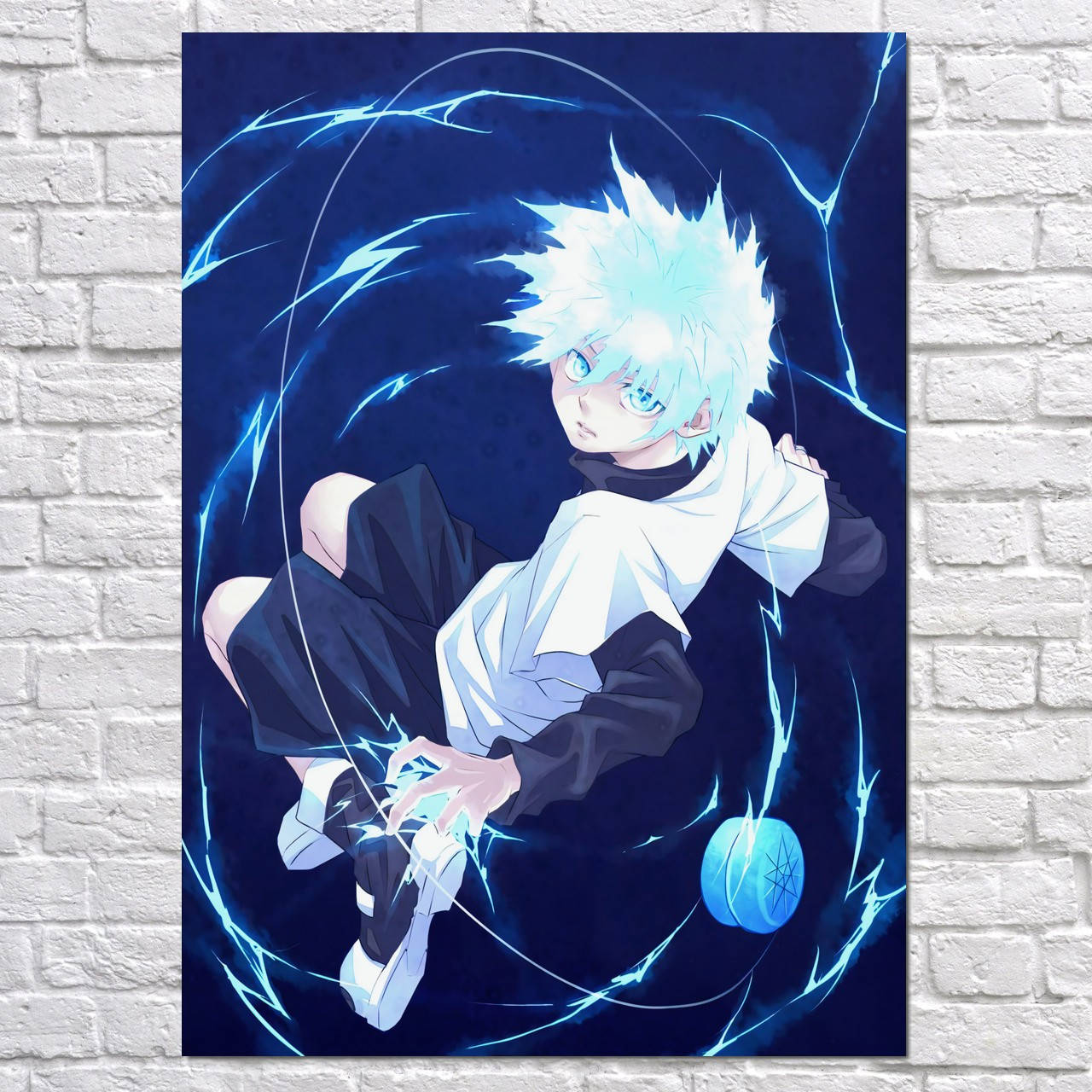 Плакат "Охотник на Охотника, Киллуа Золдик, Hunter x Hunter, Killua Zoldyck" (артикул 5482) 42, Полуглянец, 30
Плакат "Охотник на Охотника, Киллуа Золдик, Hunter x Hunter, Killua Zoldyck" (артикул 5482) 42, Полуглянец, 30