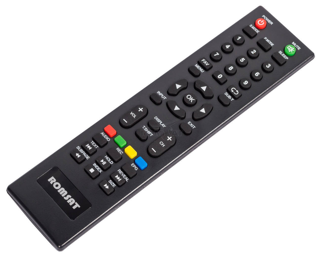 Пульт для телевизора romsat 22-32fmc1720t2, Черный
Пульт для телевизора romsat 22-32fmc1720t2, Черный