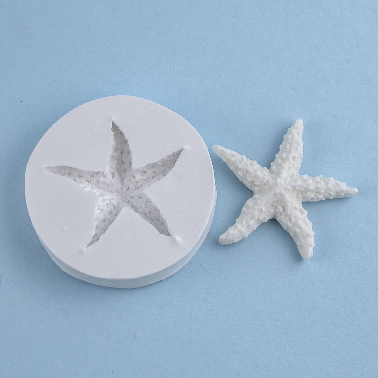 Силиконовый молд Морская звезда №2 6.5х6.5 см
Силиконовый молд Морская звезда №2 6.5х6.5 см