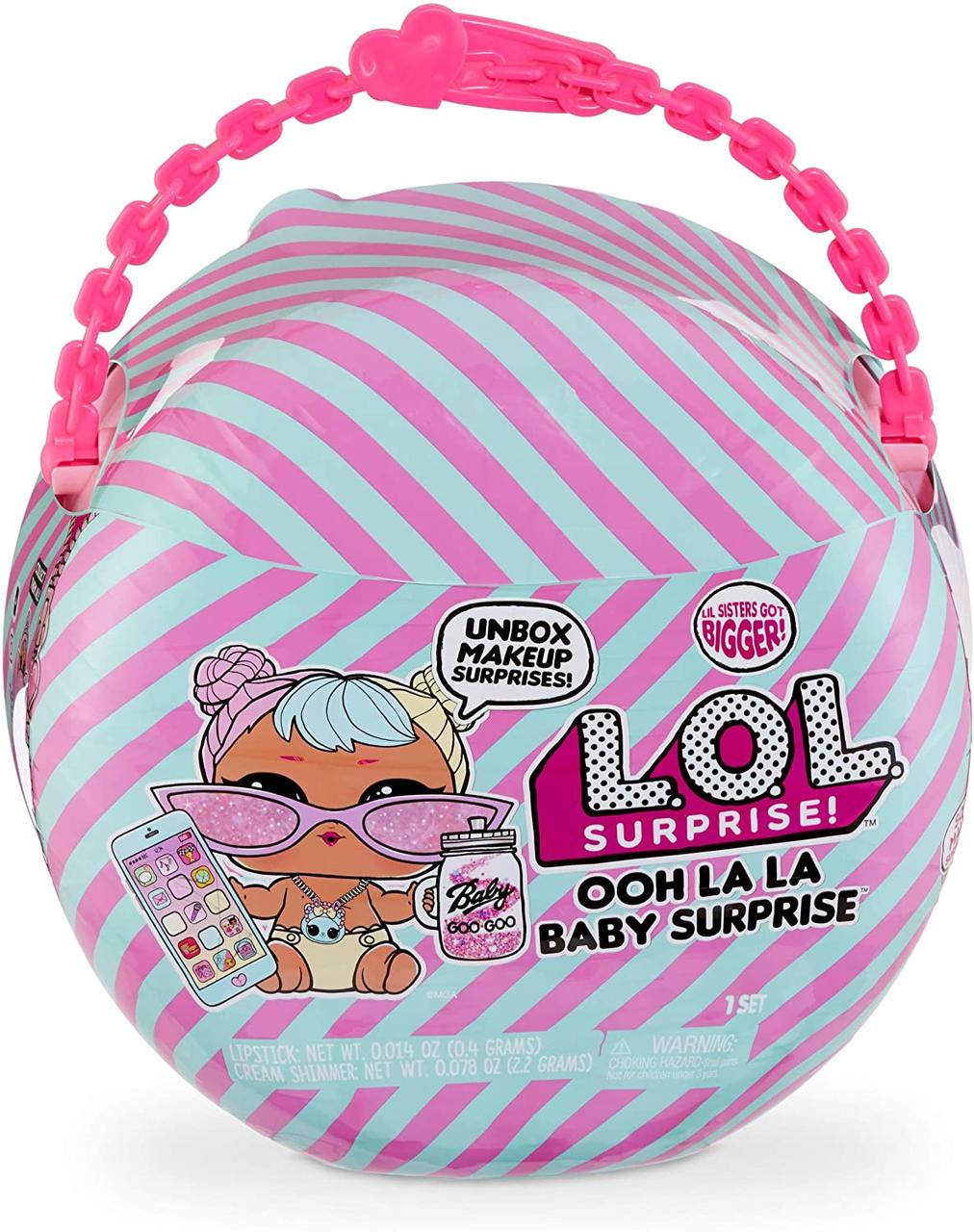 Игровой набор ЛОЛ с куклой Беби Бон-Бон Оригинал L.O.L. Surprise Ooh La La Baby Surprise- Lil Bon Bon (562498)
Игровой набор ЛОЛ с куклой Беби Бон-Бон Оригинал L.O.L. Surprise Ooh La La Baby Surprise- Lil Bon Bon (562498)