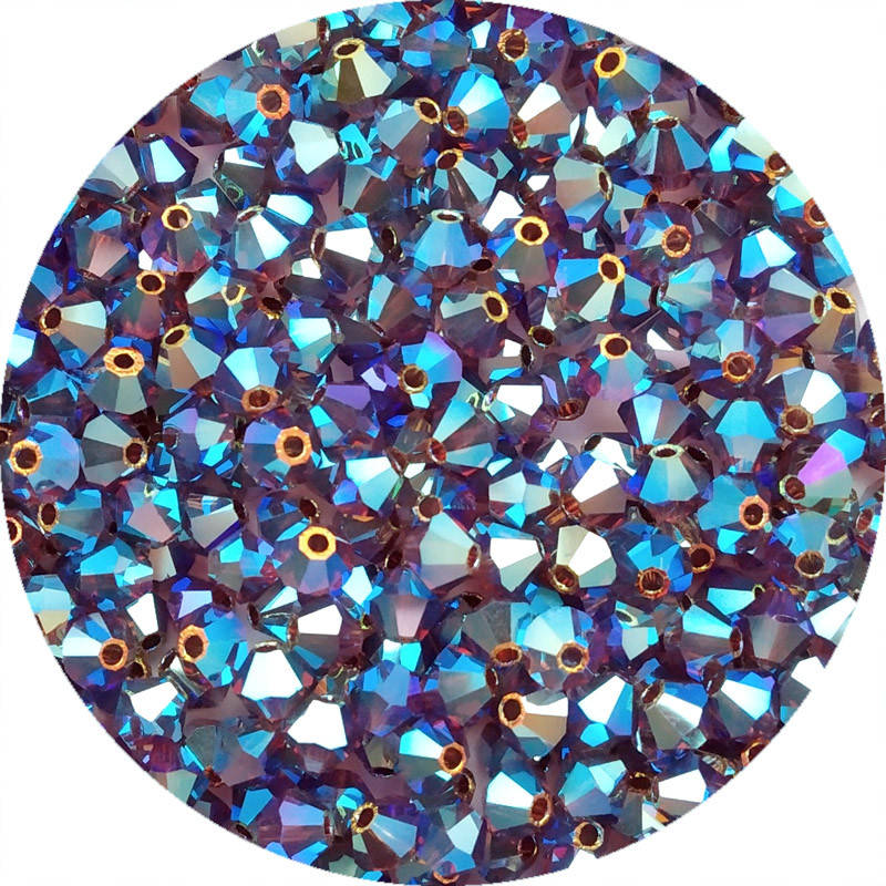 Хрустальные биконусы Preciosa (Чехия) 4 мм Burgundy ABx2, Разные цвета 
Хрустальные биконусы Preciosa (Чехия) 4 мм Burgundy ABx2, Разные цвета