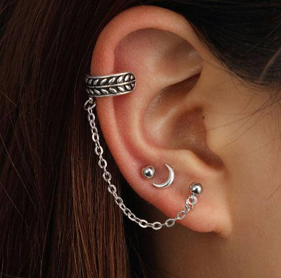 Набор, сет серьги и кафф "Джунгли" 
Набор, сет серьги и кафф "Джунгли"