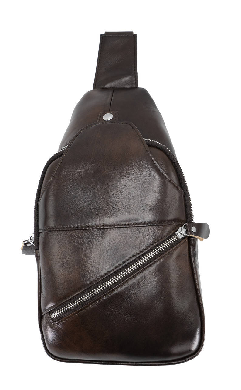 Мужская кожаная сумка слинг через плечо NiceBags V190103 - Коричневая, Коричневый
Мужская кожаная сумка слинг через плечо NiceBags V190103 - Коричневая, Коричневый