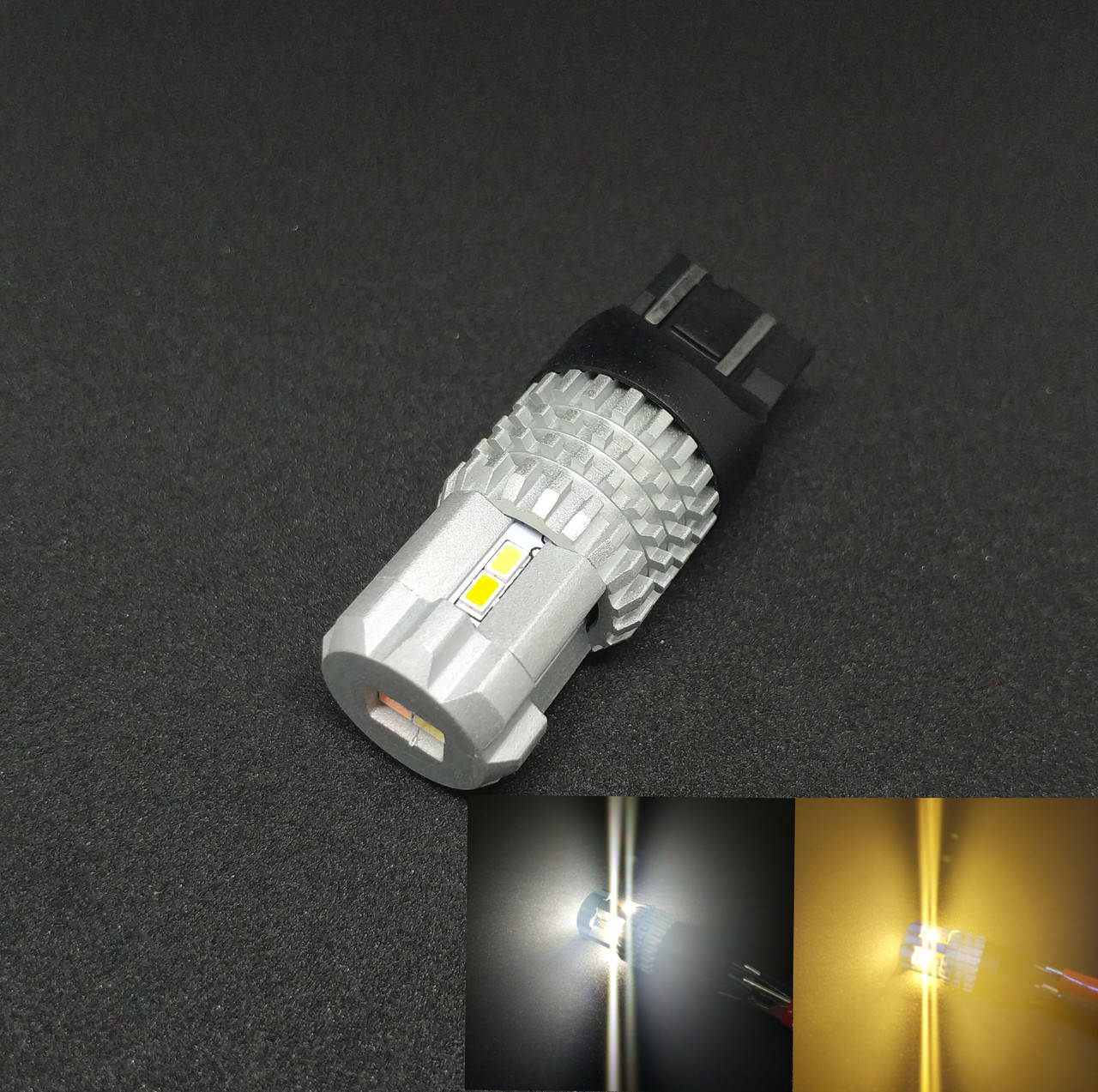 Автолампа светодиодная LED, ДХО, Поворот, T20, W21/5W, 7443, 12В, 12 SMD 3020, Белая/Желтая
Автолампа светодиодная LED, ДХО, Поворот, T20, W21/5W, 7443, 12В, 12 SMD 3020, Белая/Желтая