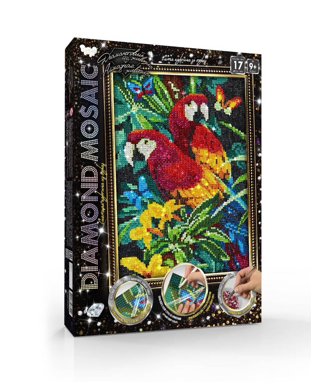 Набор Алмазная живопись, мозаика DM Данко-тойс попугаи 03-09
Набор Алмазная живопись, мозаика DM Данко-тойс попугаи 03-09