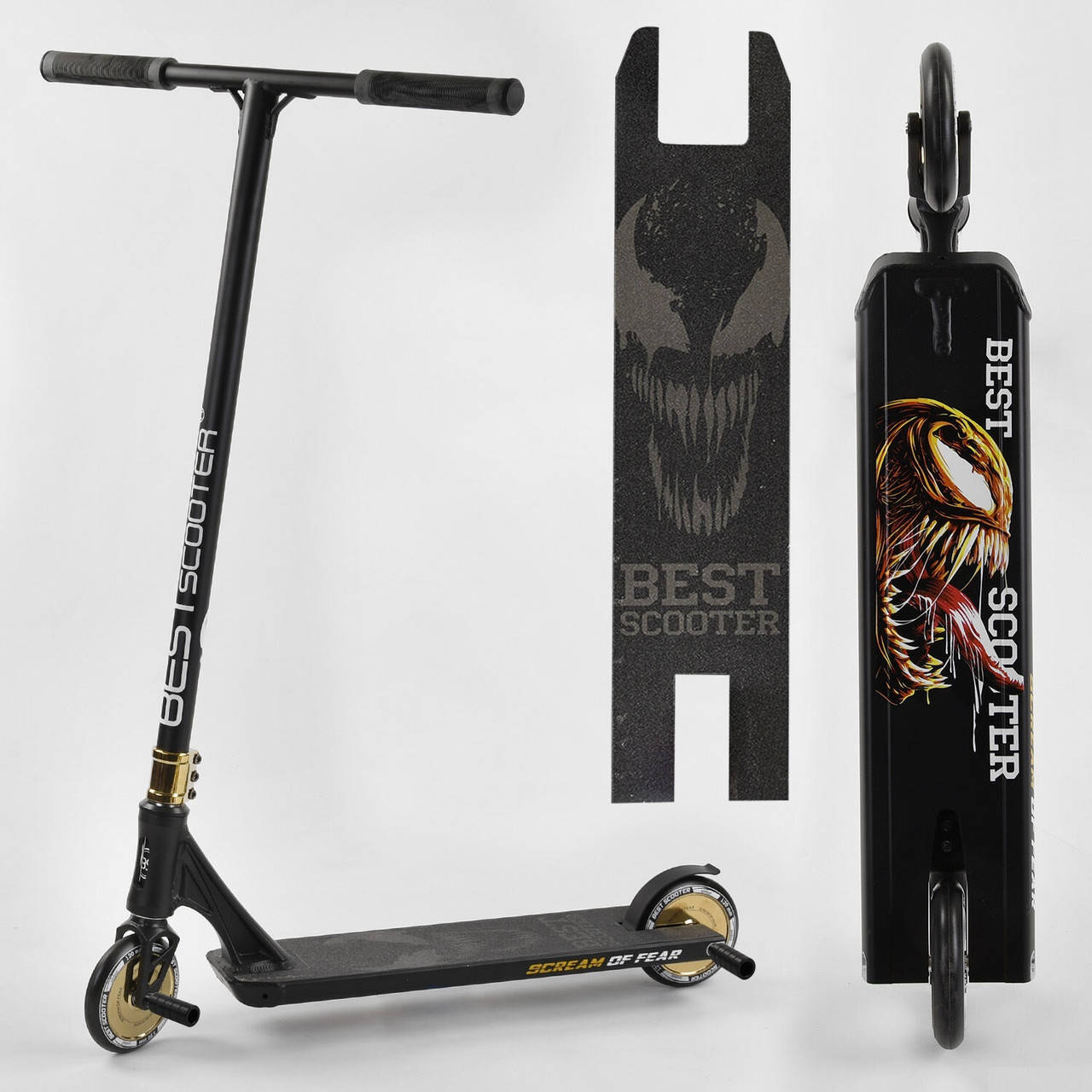 Самокат трюковый 71383 Best Scooter HIC-система, ПЕГИ, алюминиевый диск и дека, колёса 120мм PU, ширина руля
Самокат трюковый 71383 Best Scooter HIC-система, ПЕГИ, алюминиевый диск и дека, колёса 120мм PU, ширина руля