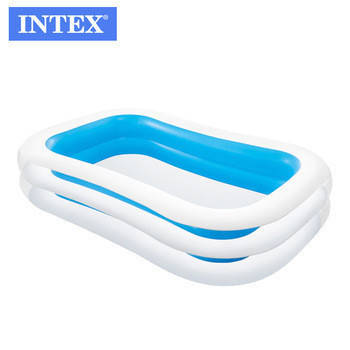 Детский надувной прямоугольный бассейн Intex 56483 "Ванночка" для дома 262х175х56 см для детей, Белый
Детский надувной прямоугольный бассейн Intex 56483 "Ванночка" для дома 262х175х56 см для детей, Белый