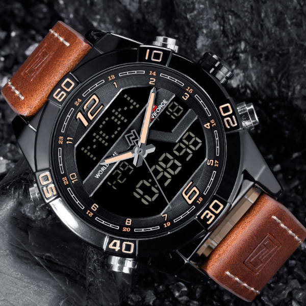 Мужские тактические часы Naviforce Legion Brown (Будильник, таймер, подсветка, секундомер) Часы для военных
Мужские тактические часы Naviforce Legion Brown (Будильник, таймер, подсветка, секундомер) Часы для военных