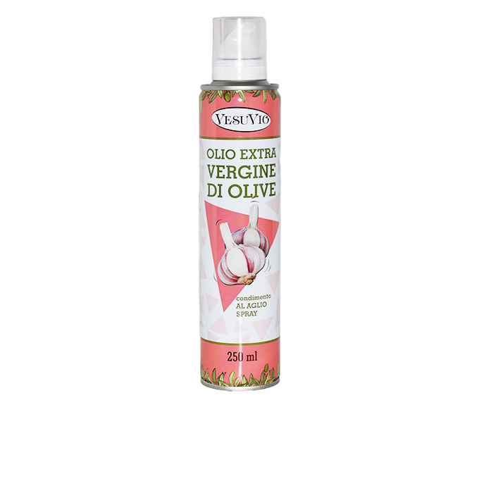 Оливковое масло - спрей с чесноком VesuVio olio extra vergine di olive condimento al aglio spray 250 мл
Оливковое масло - спрей с чесноком VesuVio olio extra vergine di olive condimento al aglio spray 250 мл