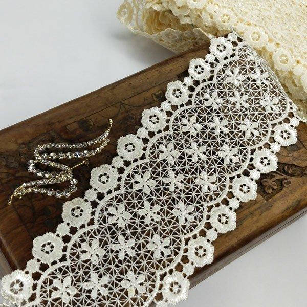 (1 метр) Кружево макраме Sindtex 8см Цвет - Молочный (16М-IT6693-2)
(1 метр) Кружево макраме Sindtex 8см Цвет - Молочный (16М-IT6693-2)