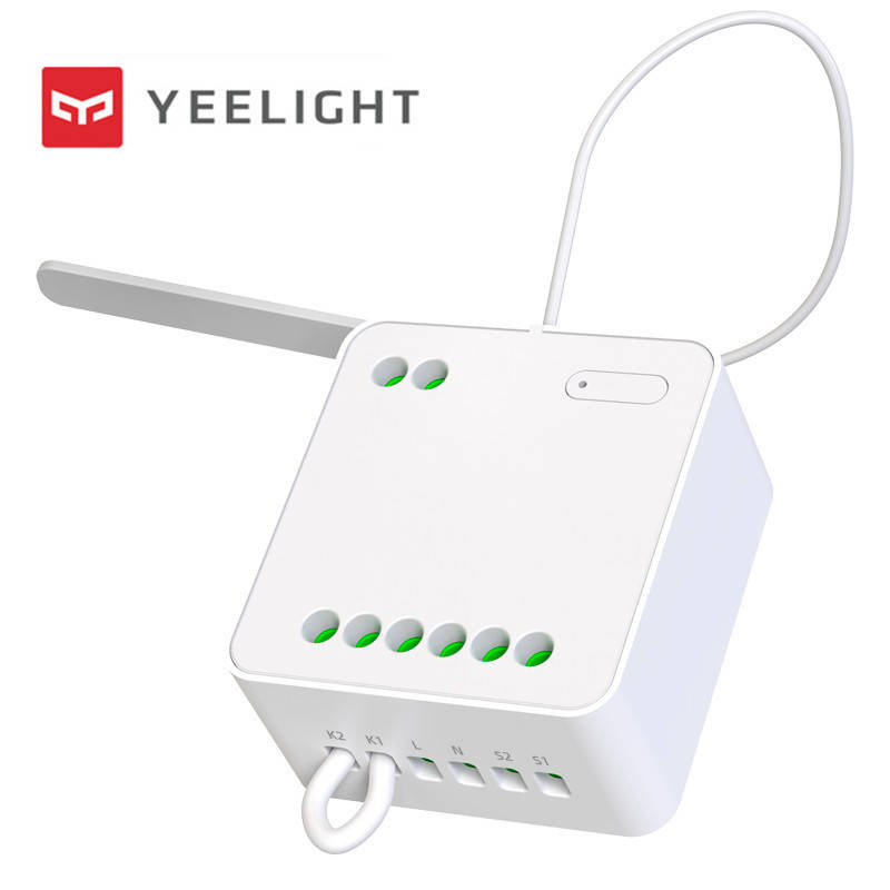 Реле Xiaomi Yeelight YLAI002, Wi-Fi + bluetooth
Реле Xiaomi Yeelight YLAI002, Wi-Fi + bluetooth
