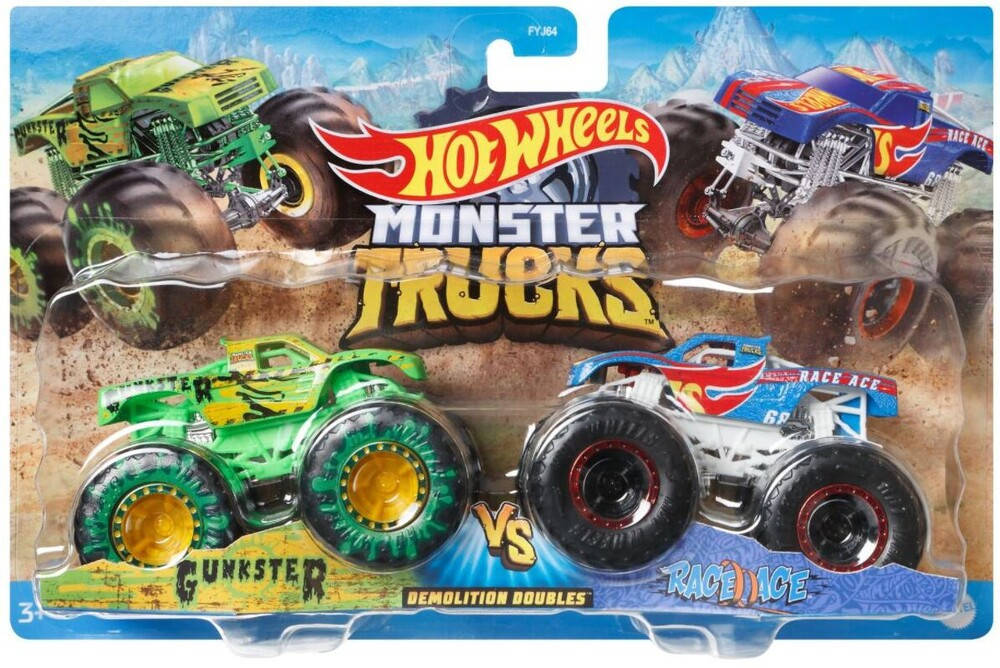 Набор машинок Хот Вилс Монстр трак машинка Hot Wheels Monster Trucks Gunkster Vs Race Ace
Набор машинок Хот Вилс Монстр трак машинка Hot Wheels Monster Trucks Gunkster Vs Race Ace