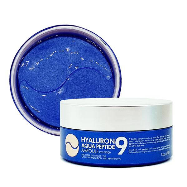 Увлажняющие гидрогелевые патчи с пептидами Medi-Peel Hyaluron Aqua Peptide 9 Ampoule Eye Patch, 96г/60шт
Увлажняющие гидрогелевые патчи с пептидами Medi-Peel Hyaluron Aqua Peptide 9 Ampoule Eye Patch, 96г/60шт
