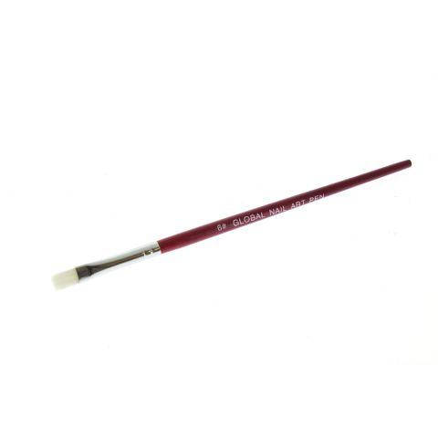 Кисть для геля плоская
Кисть для геля плоская