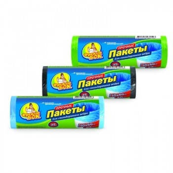 Пакеты для мусора 35л 50шт Фрекен Бок
Пакеты для мусора 35л 50шт Фрекен Бок