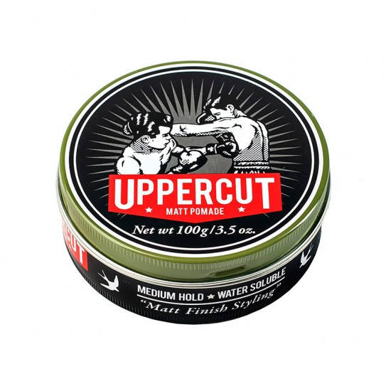 Помада для укладки волос Uppercut Deluxe Matt Pomade 100 мл
Помада для укладки волос Uppercut Deluxe Matt Pomade 100 мл