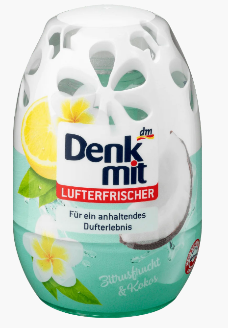Освежитель воздуха Denkmit Lufterfrischer Zitrusfrucht & Kokos, 150 мл Германия 4010355488732
Освежитель воздуха Denkmit Lufterfrischer Zitrusfrucht & Kokos, 150 мл Германия 4010355488732