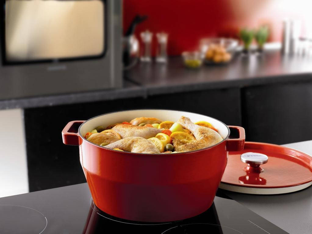 Кастрюля казан PYREX Slow Cook red 3.6л, из чугуна в красной эмали (SC5AC24), Красный
Кастрюля казан PYREX Slow Cook red 3.6л, из чугуна в красной эмали (SC5AC24), Красный