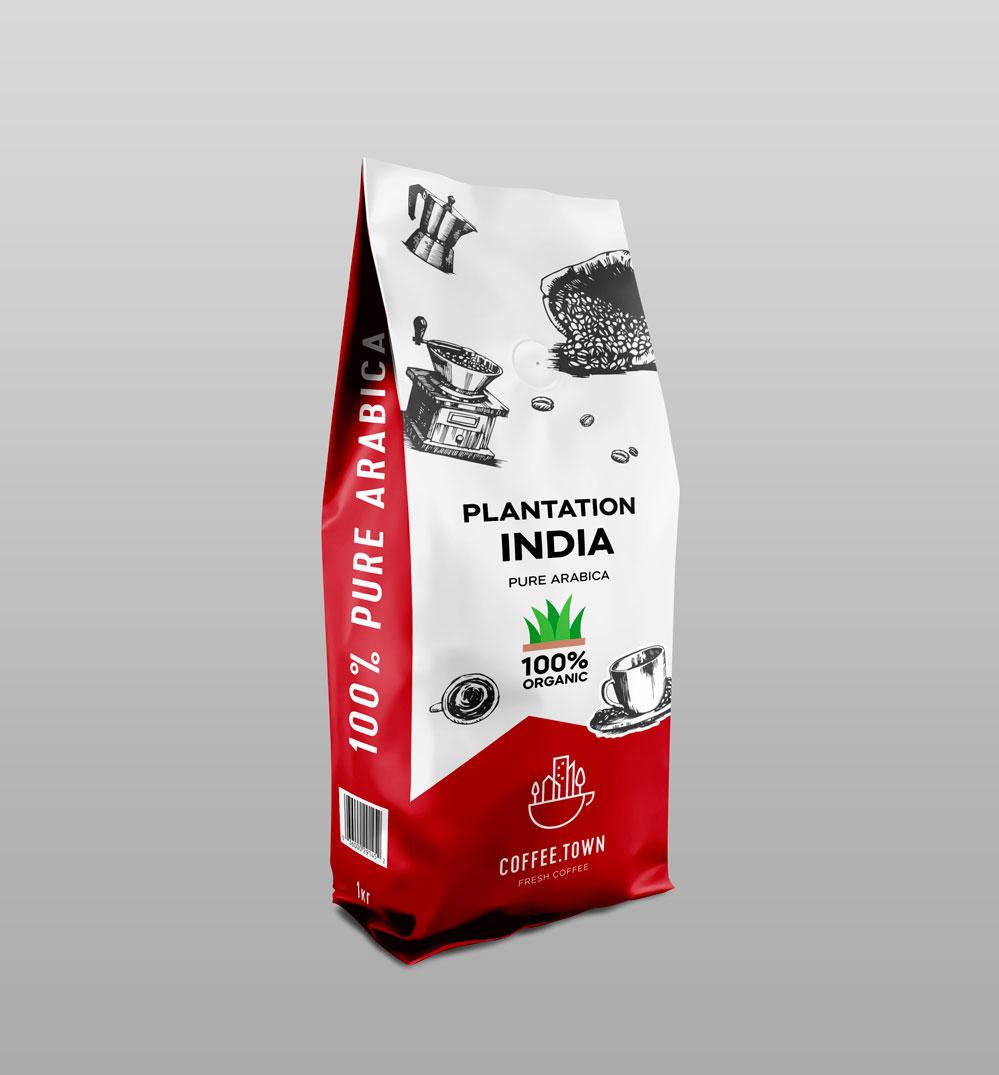 Кава в зернах Арабіка Індія плантейшн АА 250 г 
Кава в зернах Арабіка Індія плантейшн АА 250 г