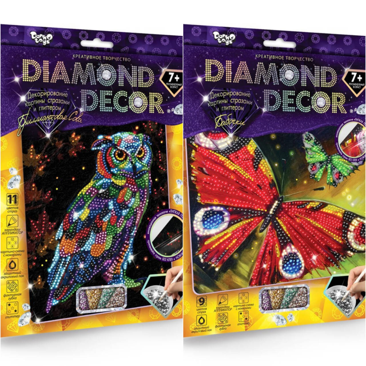 Набор для творчества DIAMOND DECOR Danko Toys
Набор для творчества DIAMOND DECOR Danko Toys