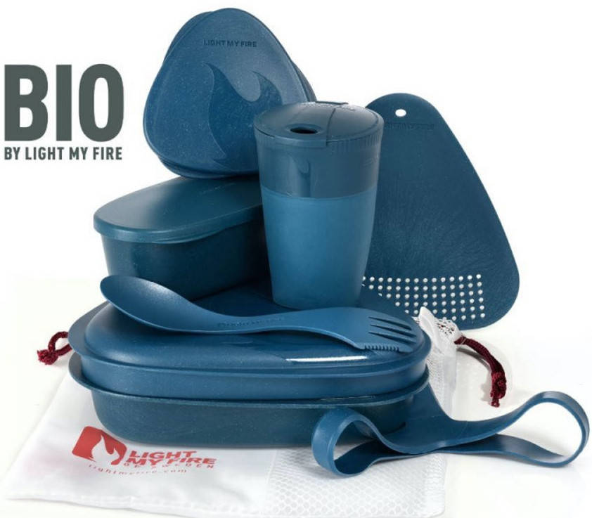 Набор Кемпинговой Посуды на 1 персону Light My Fire "MealKit BIO hazyblue" (2413610910) Биопластик, Синий
Набор Кемпинговой Посуды на 1 персону Light My Fire "MealKit BIO hazyblue" (2413610910) Биопластик, Синий