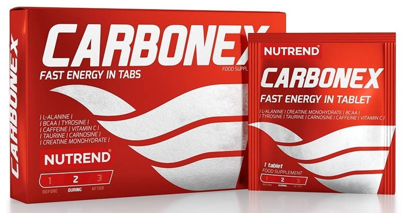 Nutrend Carbonex 12 tablets
Nutrend Carbonex 12 tablets