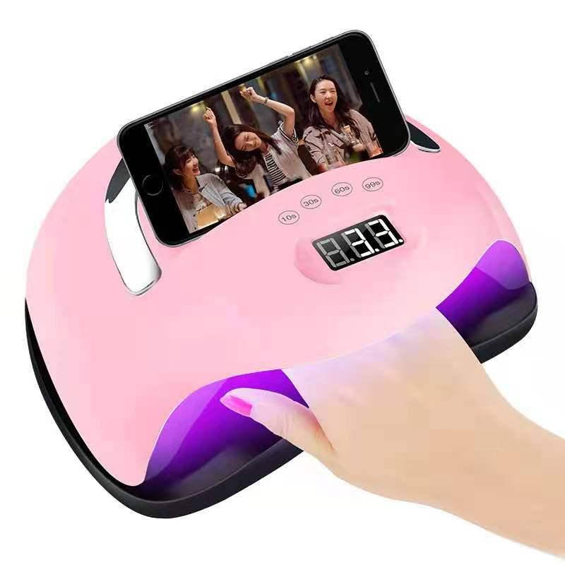 Профессиональная UV/LED лампа BLUEQUE BQ - V9 для ногтей, 168 Вт. + держатель для телефона Розовая
Профессиональная UV/LED лампа BLUEQUE BQ - V9 для ногтей, 168 Вт. + держатель для телефона Розовая