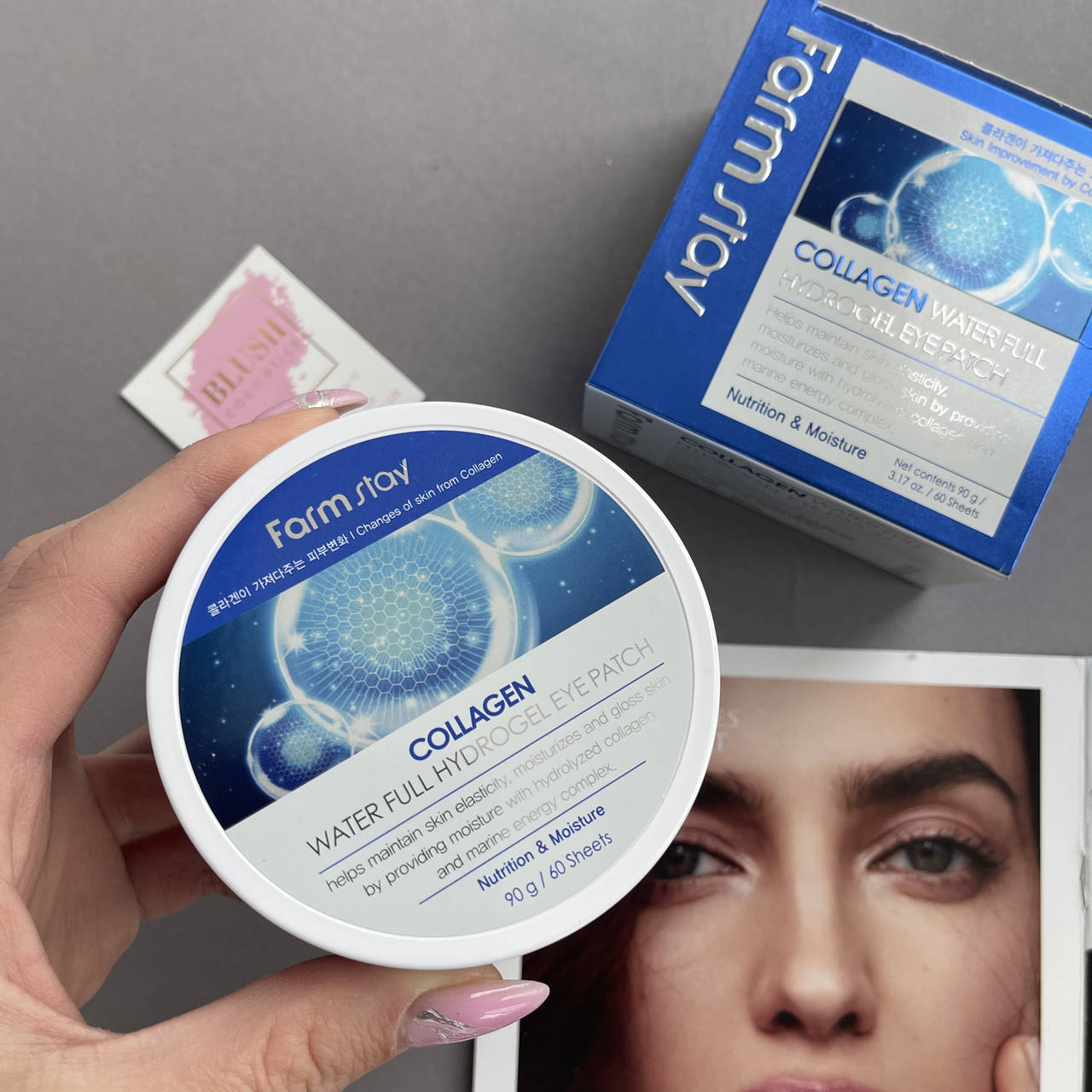 Гідрогелеві патчі з колагеном FarmStay Collagen Water Full Hydrogel Eye Patch 60pcs
Гідрогелеві патчі з колагеном FarmStay Collagen Water Full Hydrogel Eye Patch 60pcs