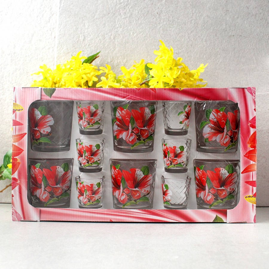 Набор 6 стаканов и 6 стопок "Флорина" (8262)
Набор 6 стаканов и 6 стопок "Флорина" (8262)