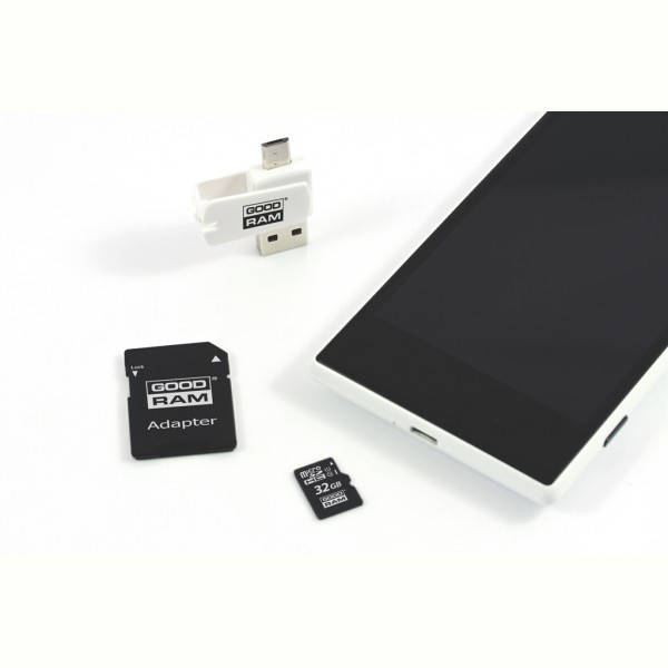 Карта памяти MicroSDHC 32GB UHS-I Class 10 GOODRAM + SD-adapter + OTG Card reader (M1A4-0320R12)
Карта памяти MicroSDHC 32GB UHS-I Class 10 GOODRAM + SD-adapter + OTG Card reader (M1A4-0320R12)