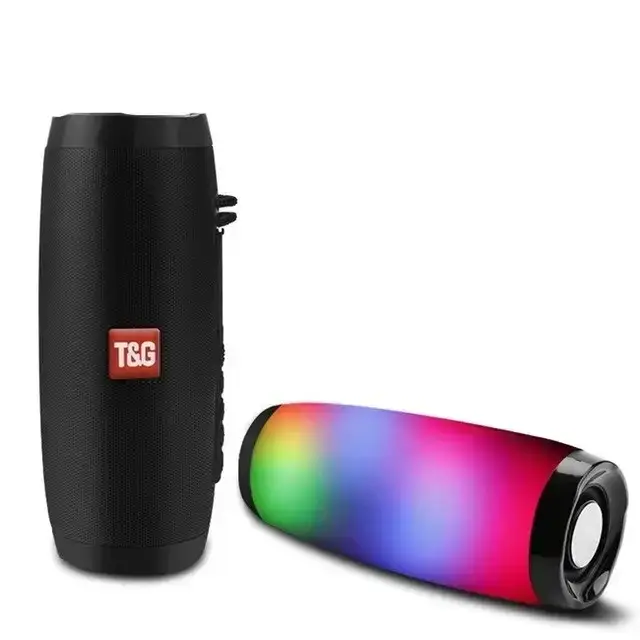 Bluetooth колонка TG-157 беспроводная портативная стерео с подсветкой и FM-радио влагостойкая BNN
Bluetooth колонка TG-157 беспроводная портативная стерео с подсветкой и FM-радио влагостойкая BNN