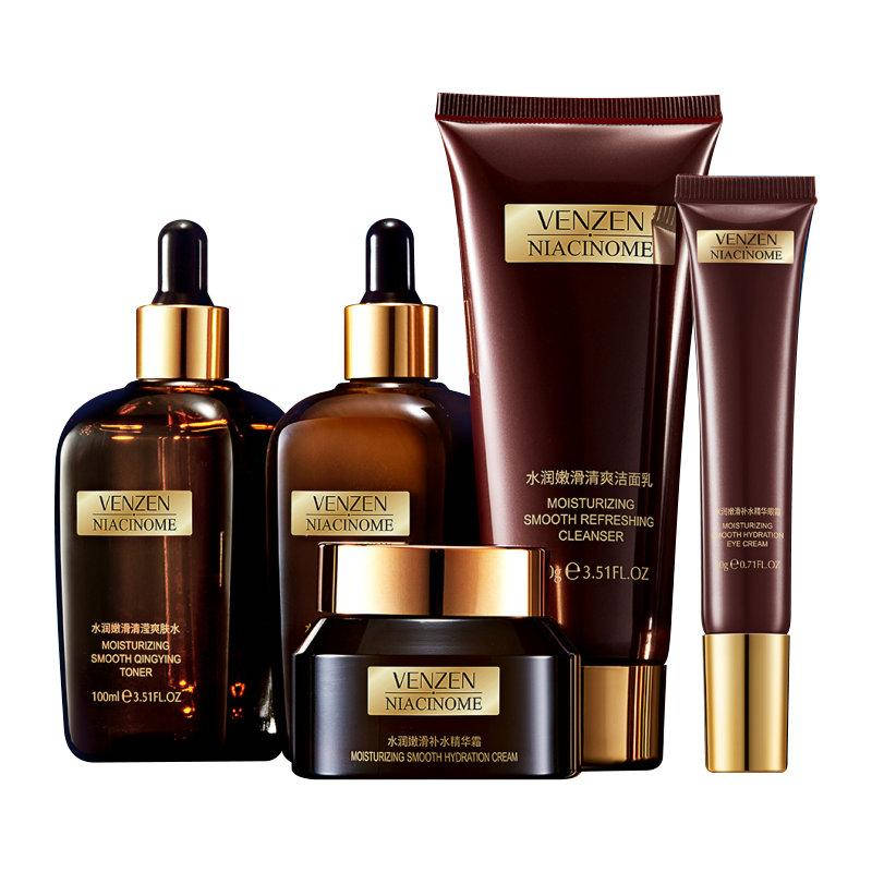 Подарочный набор косметики для лица VENZEN Niacinome Moisturizing Smooth Refreshing с никотиновой кислотой
Подарочный набор косметики для лица VENZEN Niacinome Moisturizing Smooth Refreshing с никотиновой кислотой